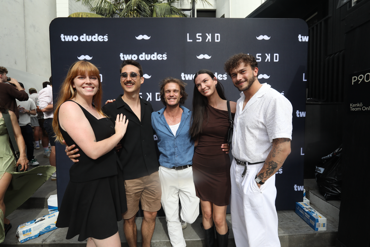 Omer Hazer at LSKD Two Dudes event