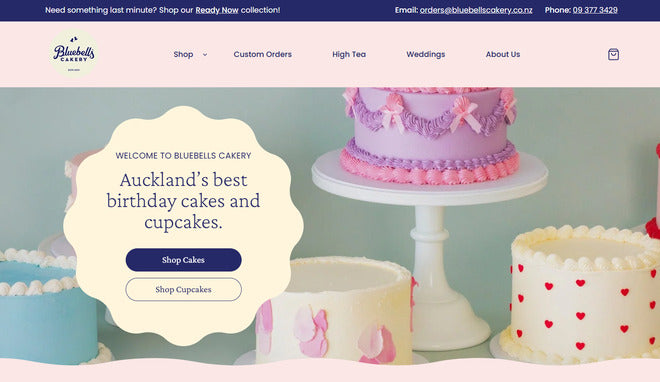 Bluebells Cakery