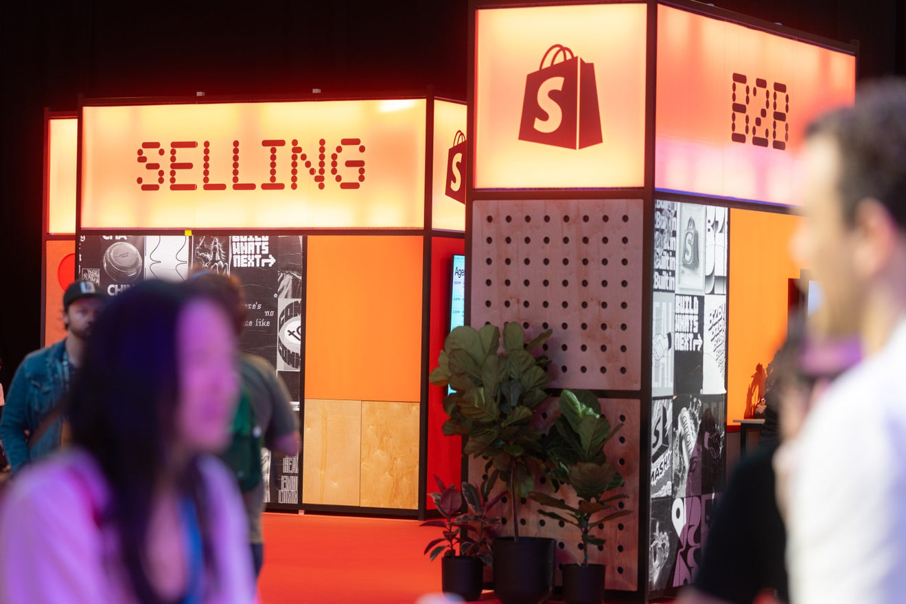 B2B Commerce booth